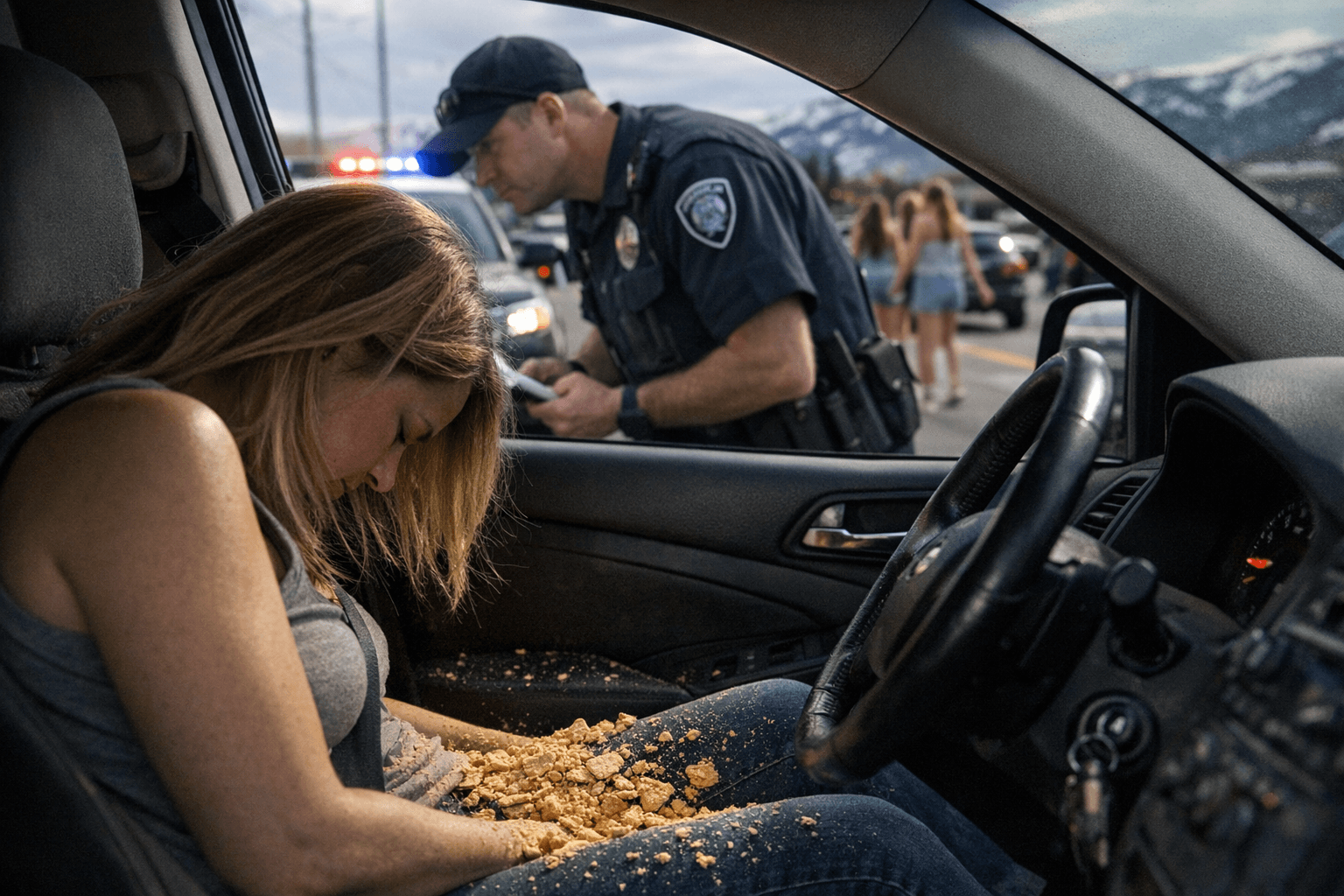 Graham Cracker Mess Leads to Traffic Stop Amid Spring Break Crowds