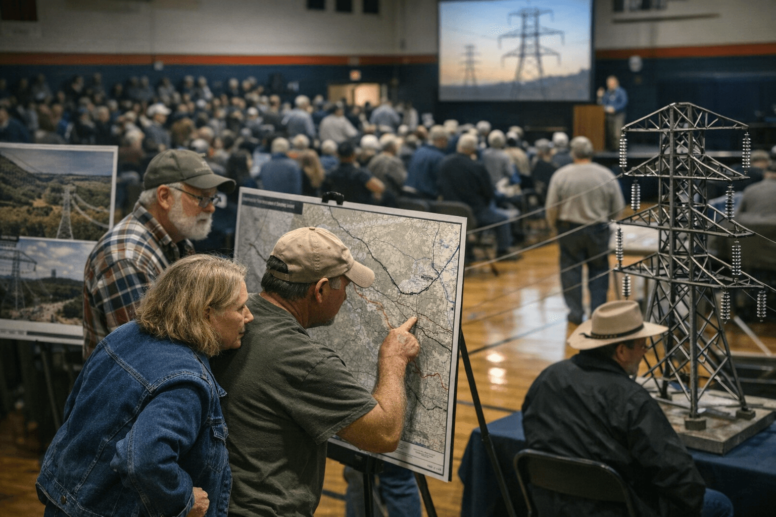 Goochland Hosts Valley Link Transmission Open House at Central High Complex
