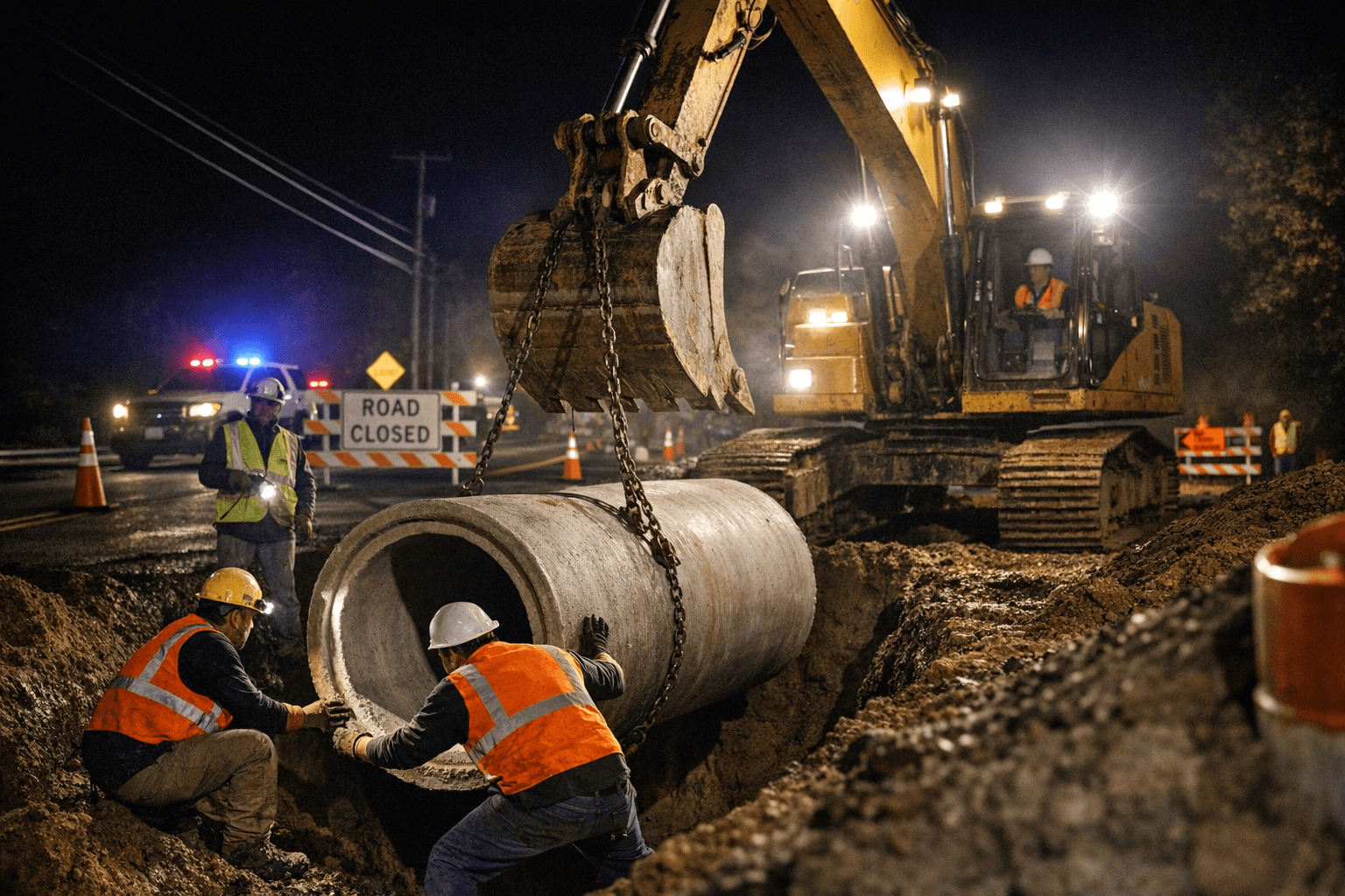 Route 623 Ashland Road Closes Overnight March 29-30 for Storm Sewer Work