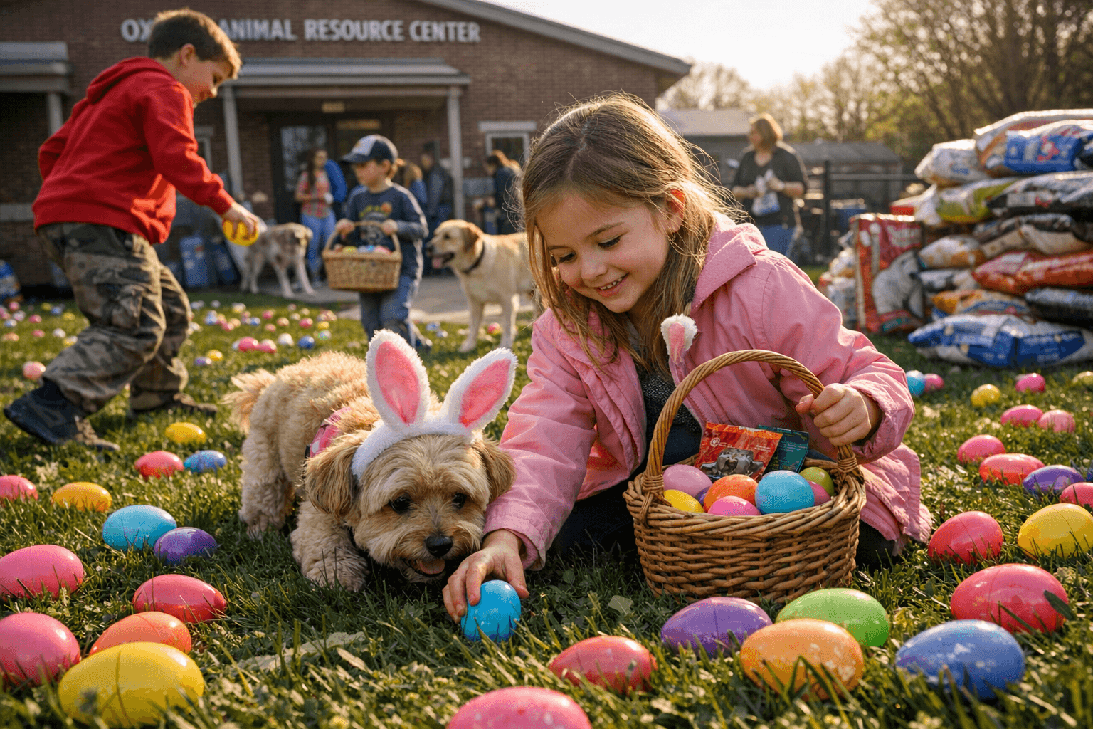 Oxford Animal Resource Center Hosts Inaugural Easter Egg Hunt for Local Pets