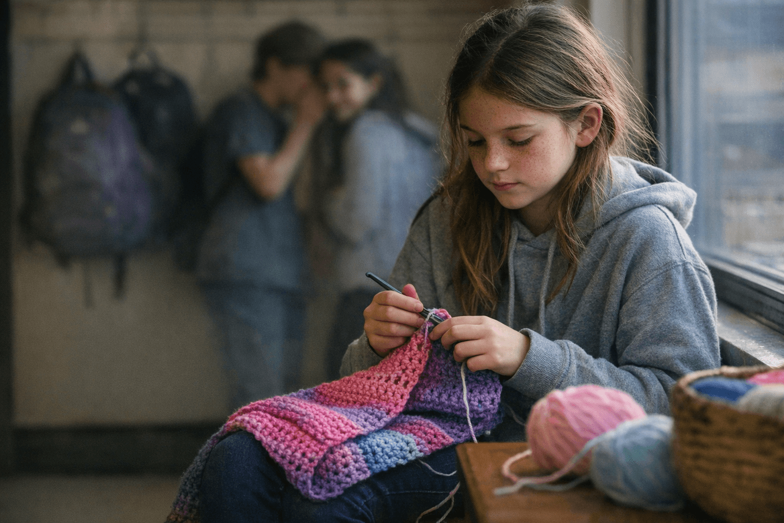 Bullied 12-Year-Old Finds Solace in Crochet, Dreams of Opening Her Own Shop