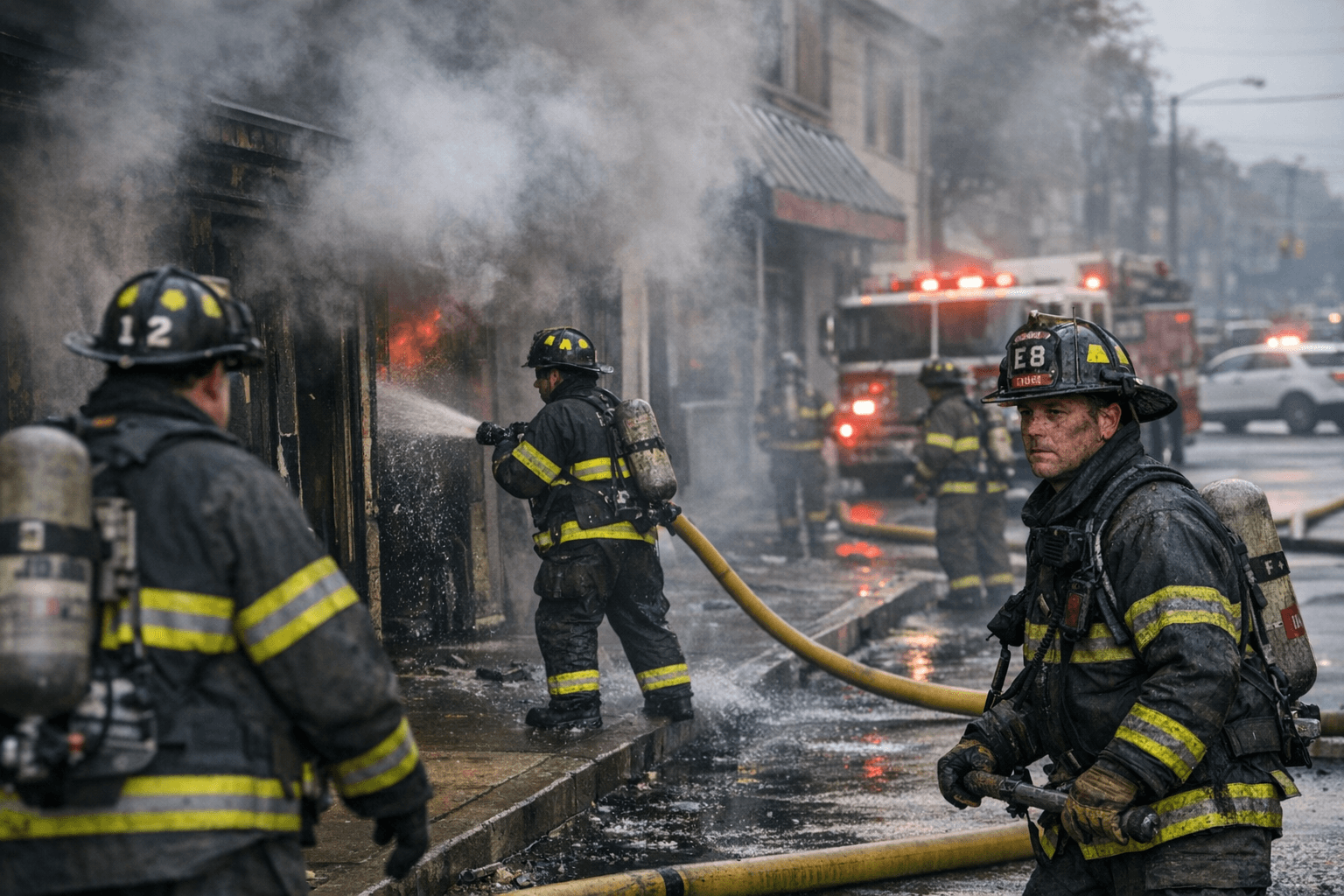 Baltimore Firefighters Battle Small Blaze at Park Heights Avenue Restaurant