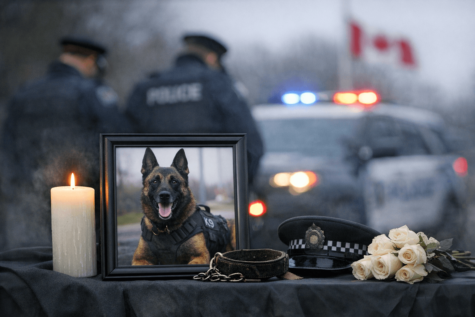 Peel Police Dog Kylo, Hero of 100 Arrests, Dies at Seven After Cancer Battle