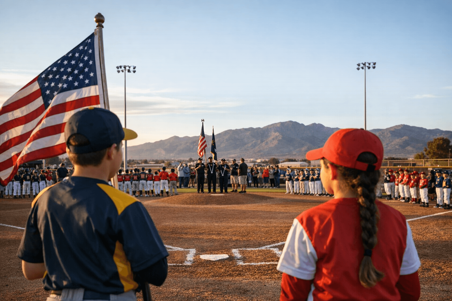 Pahrump Valley Little League Opens Spring Season With Ceremonies