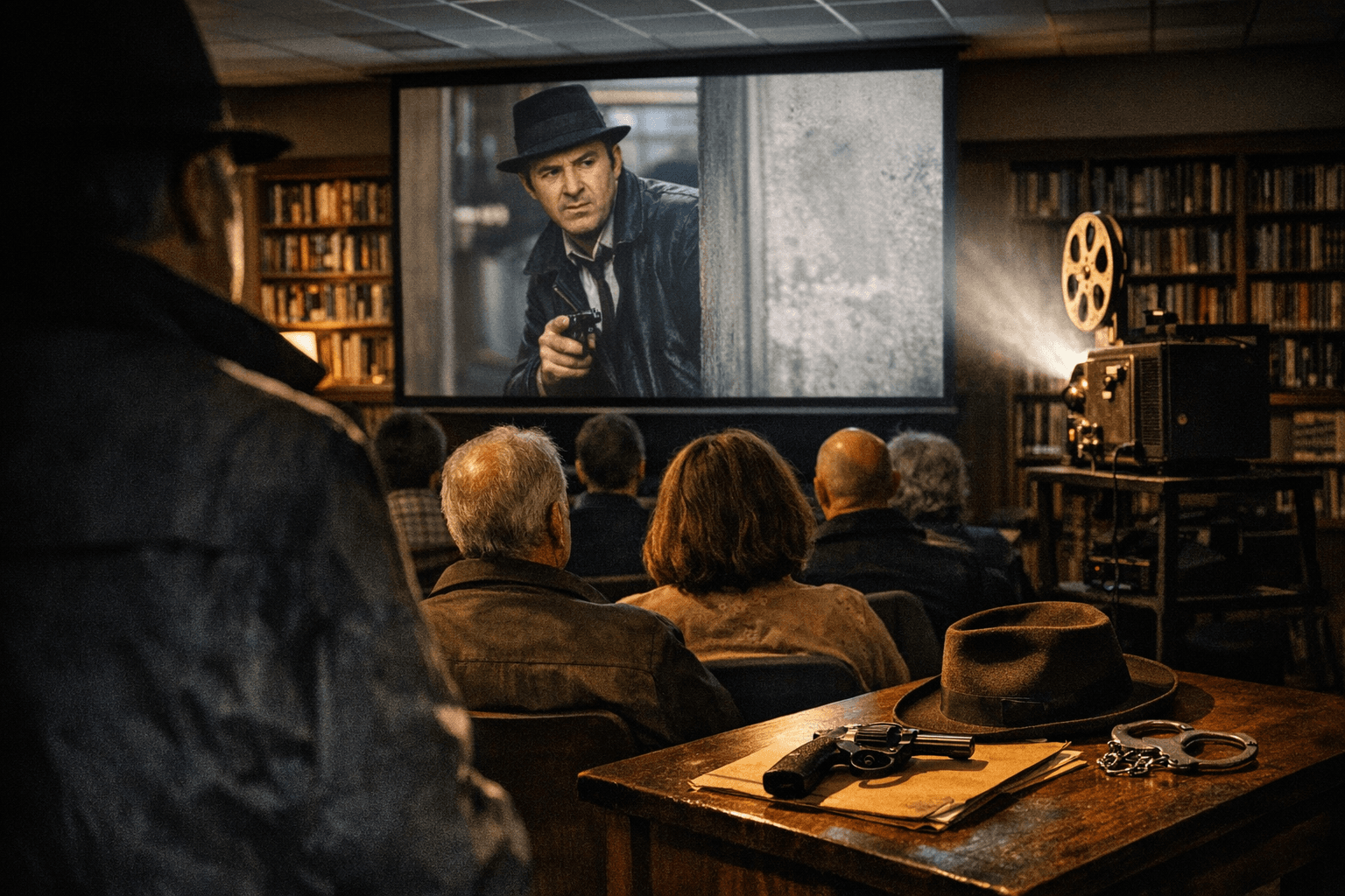 Storm Lake Public Library Debuts Adult Film Series Featuring Undercover Detective Stories