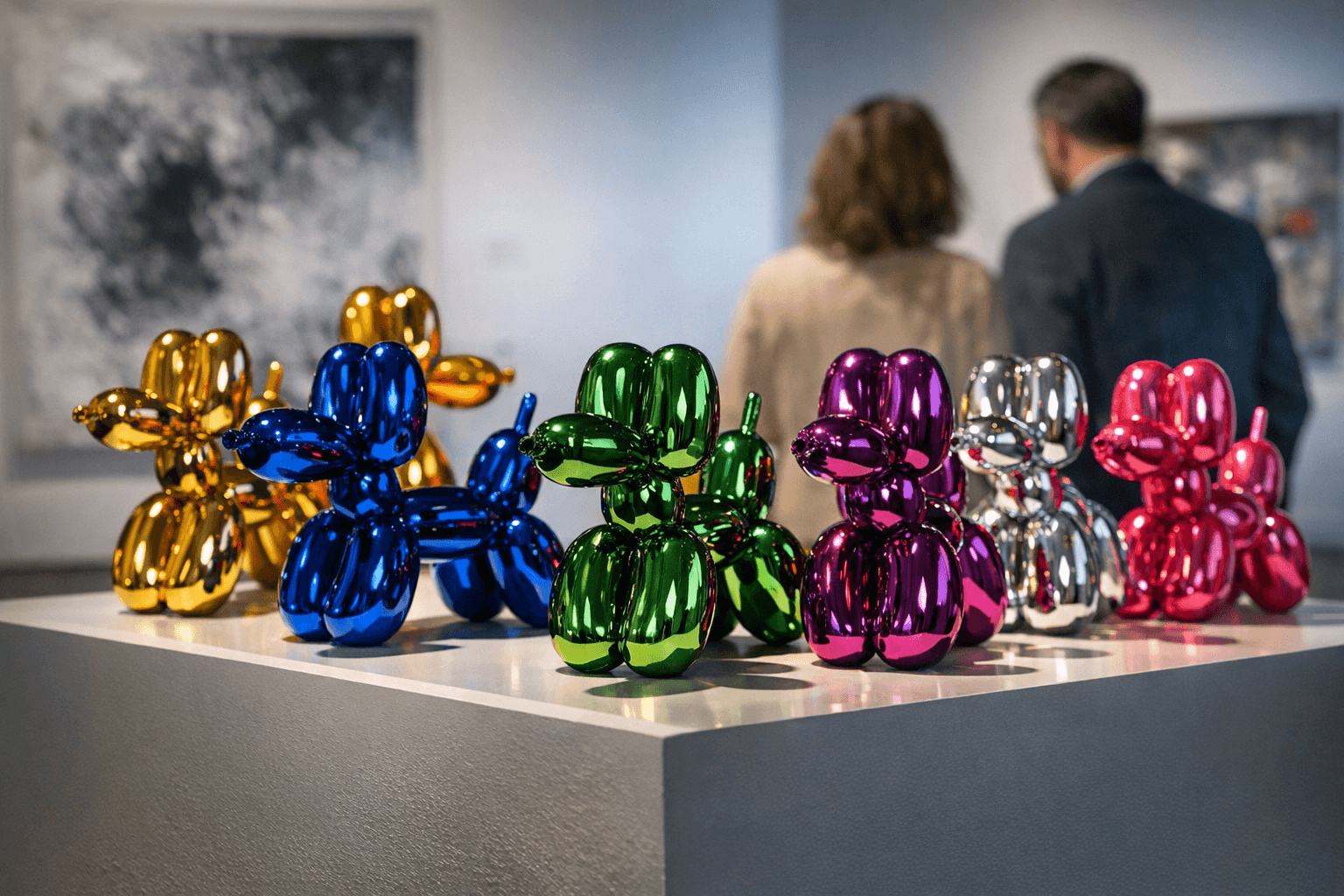 Lexon and Jeff Koons Launch Chromatic Collection With Eight Colorful Balloon Dog Designs