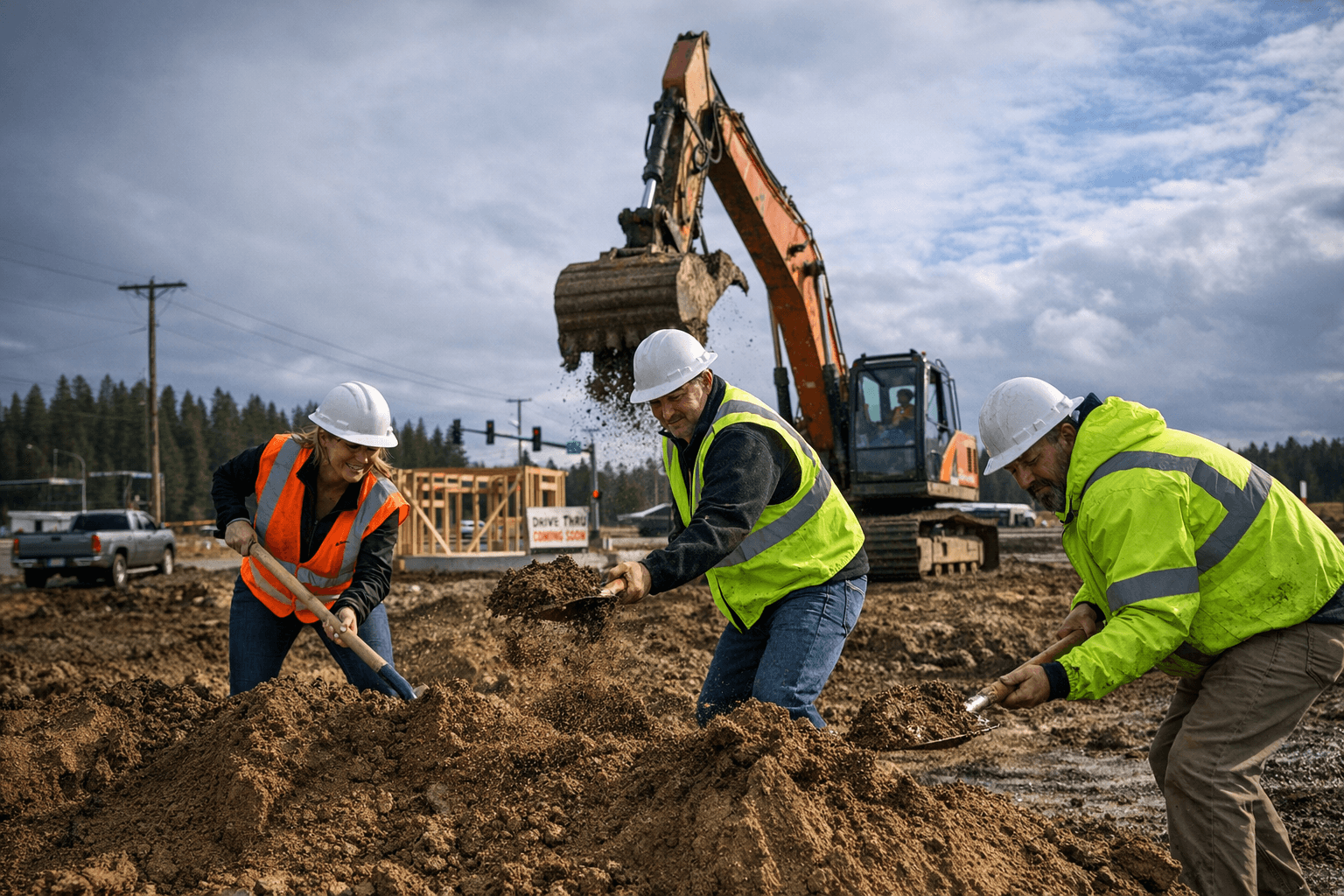 Jitterz Espresso Begins Construction on New Athol Drive-Through Location