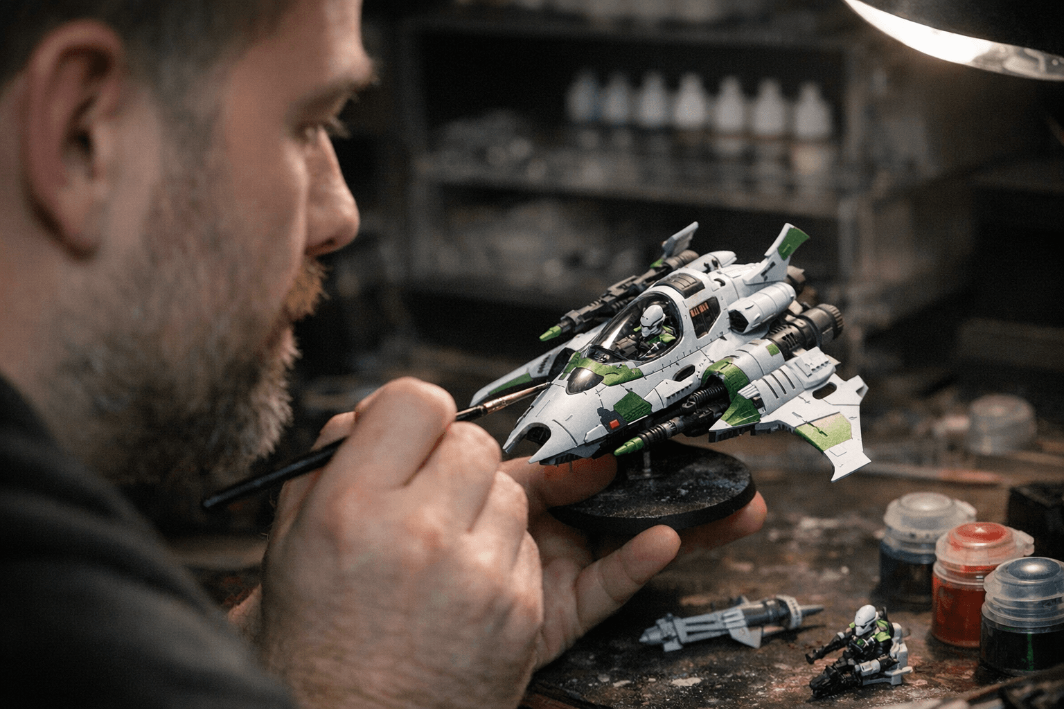 Warhammer TV Releases Seven-Minute Tutorial on Painting an Aeldari Vyper