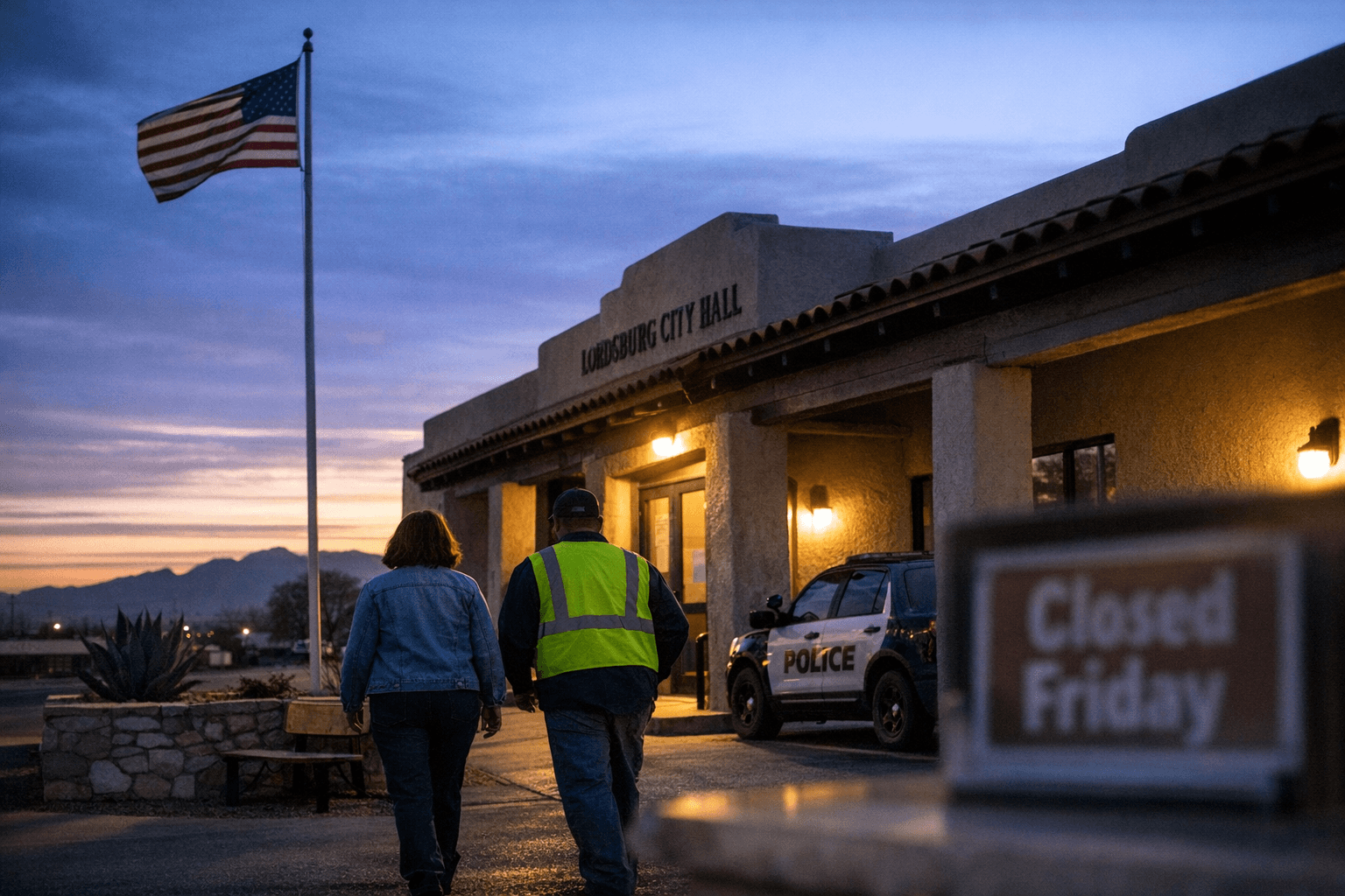 Lordsburg City Hall Shifts to Four-Day Schedule Starting March 30