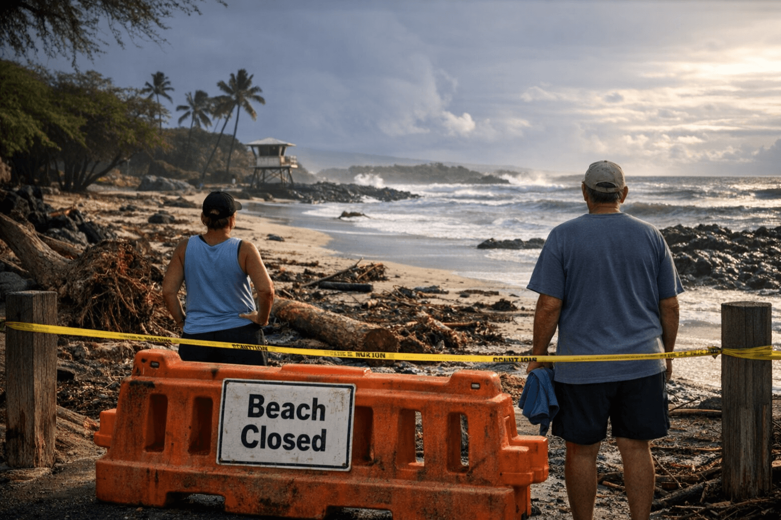 Most Big Island Parks Reopen After Kona Low, Some Beaches Remain Closed
