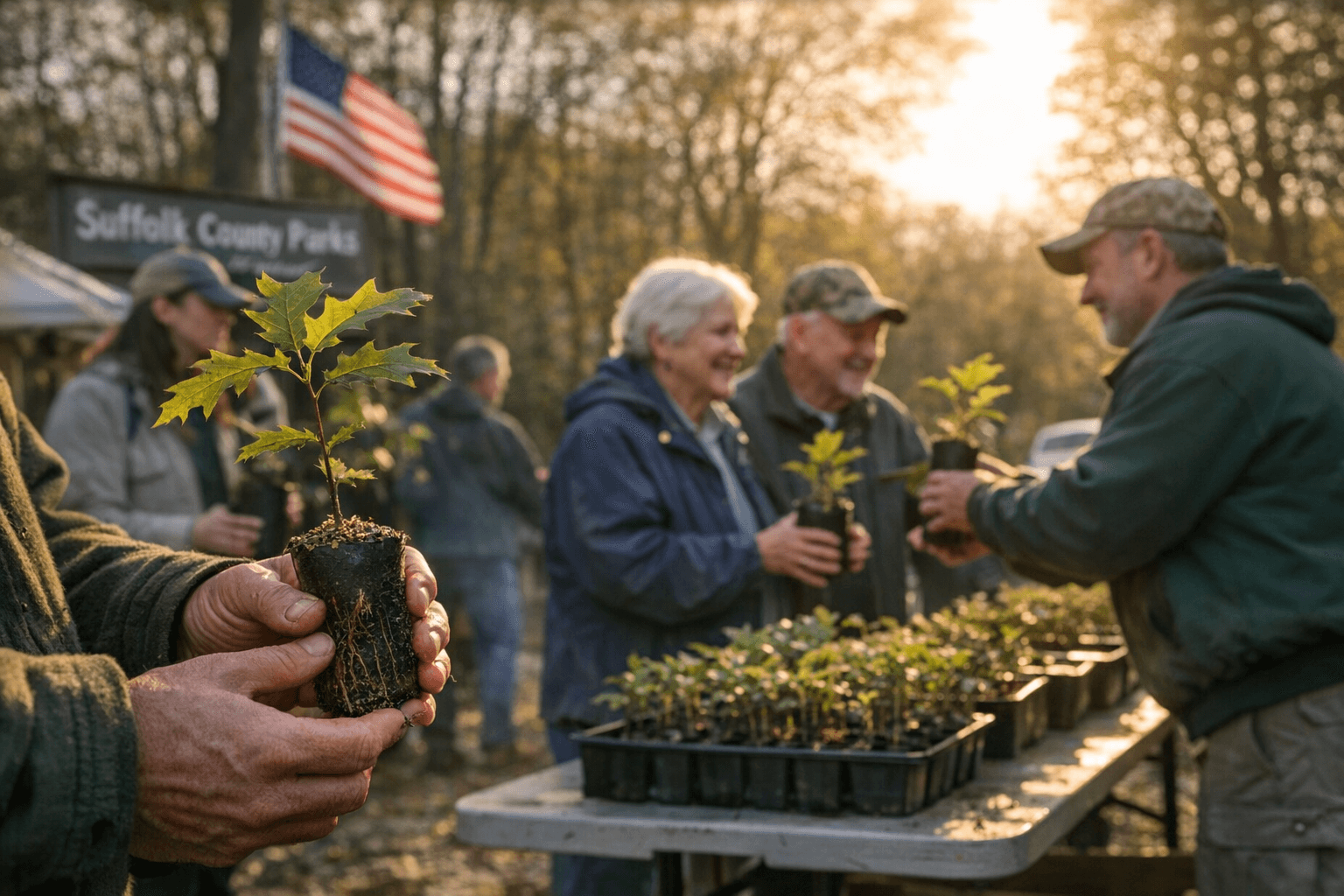 Suffolk County Offers Free Seedlings, Tree Registry to Honor 2276 Legacy