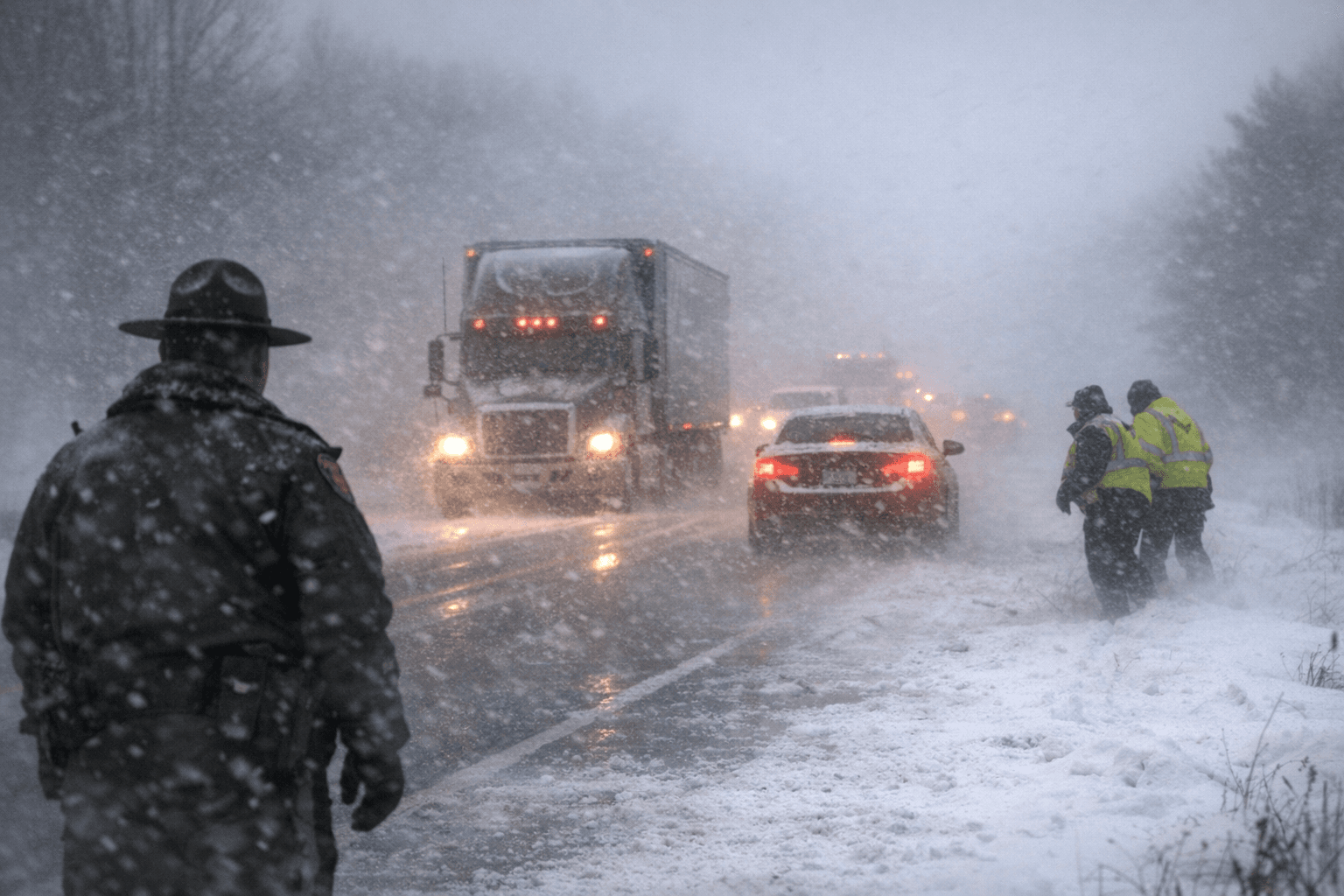NWS Issues Snow Squall Warning for St. Louis County Highways