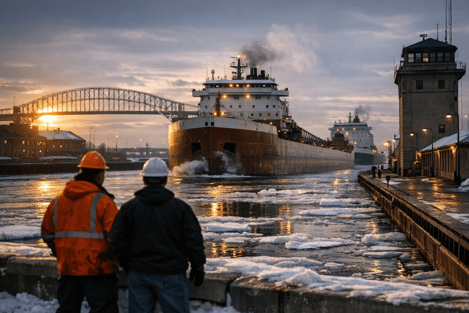 Soo Locks Set to Reopen March 25, Launching 2026 Great Lakes Shipping Season