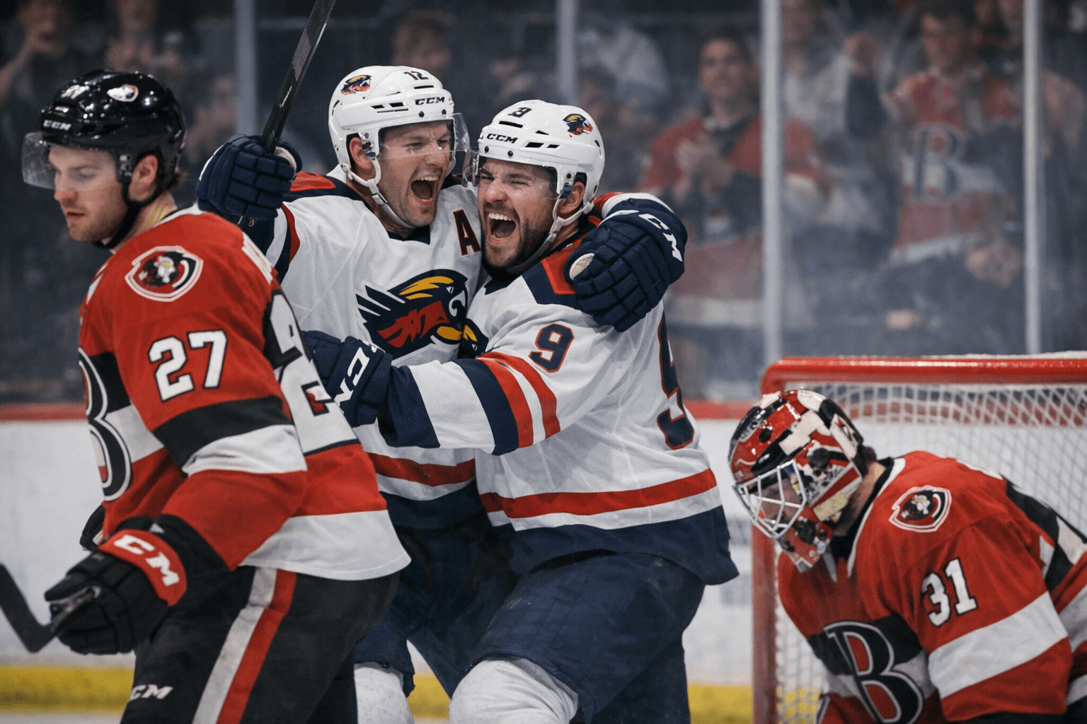 Springfield Penalty Kill Dominates With Two Shorthanded Goals in 5-3 Win