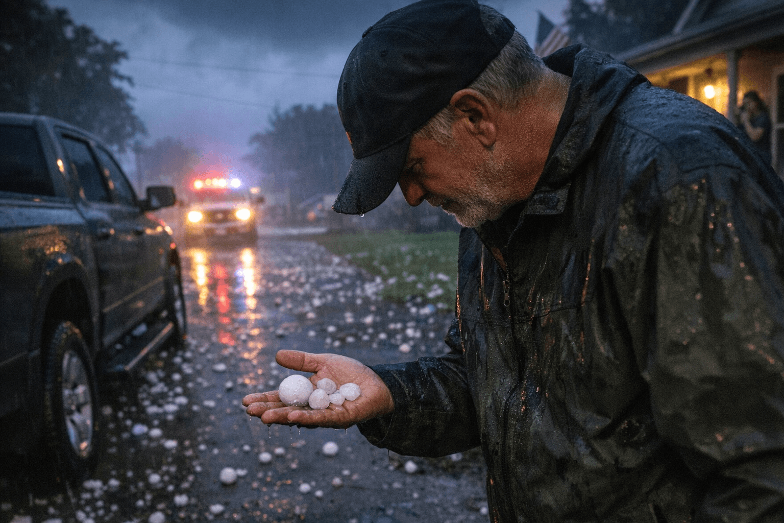 NWS Warns Holmes County of Golf Ball-Sized Hail, Quarter-Sized Confirmed in Millersburg