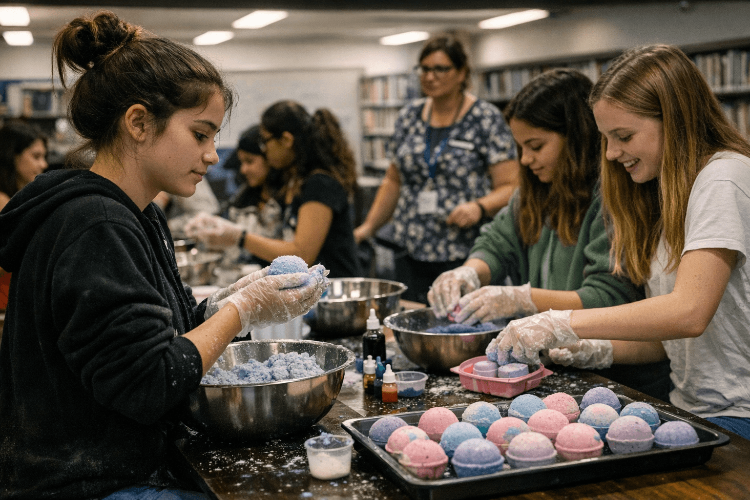 Inner West Council Libraries Offer Free Youth Bath Bomb Workshop in Balmain