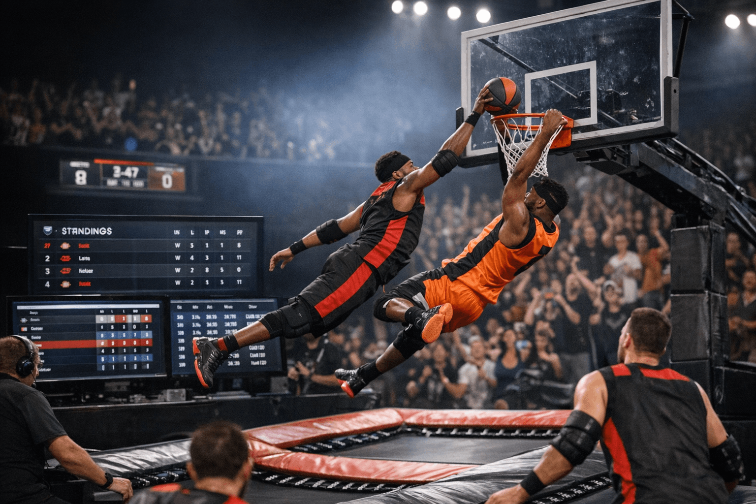 SlamBall League Site Updates Schedule, Standings, and Team Pages