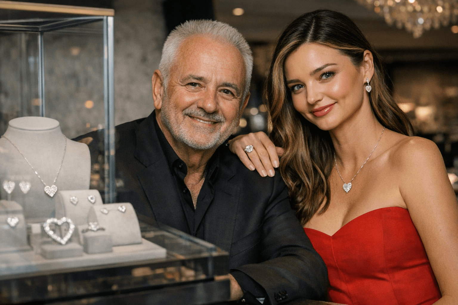 Michael Hill and Miranda Kerr Launch Nine-Piece AMOUR Jewelry Collection
