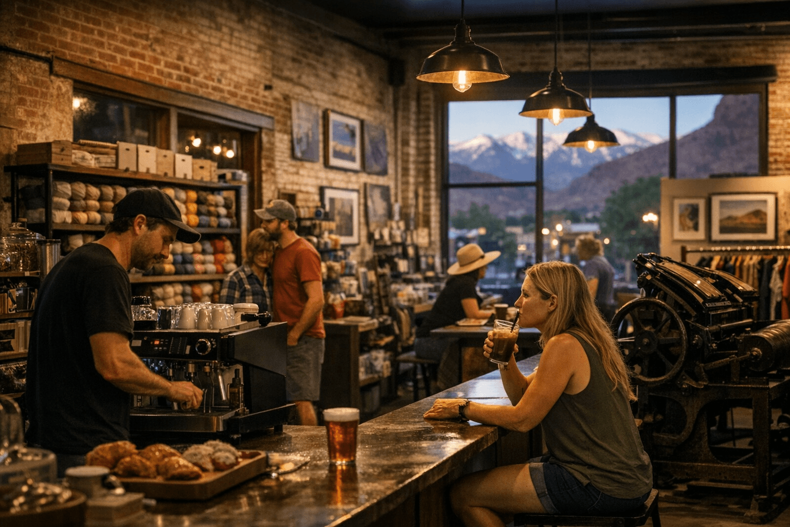 New Café and Retail Spot The Press Opens in Downtown Moab