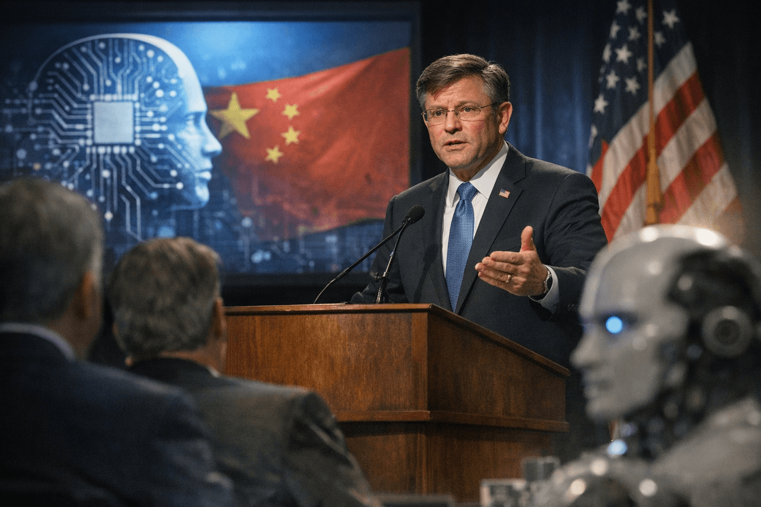 House Speaker Johnson Urges Congress to Codify Trump's AI Framework Into Law