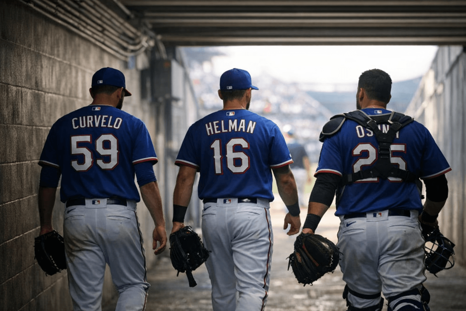 Rangers Option Curvelo, Helman, Osuna to Triple-A Round Rock