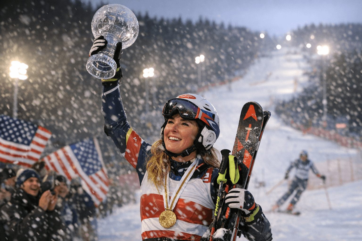 Shiffrin Wins 110th World Cup Race, Claims Slalom Globe in Dominant Season