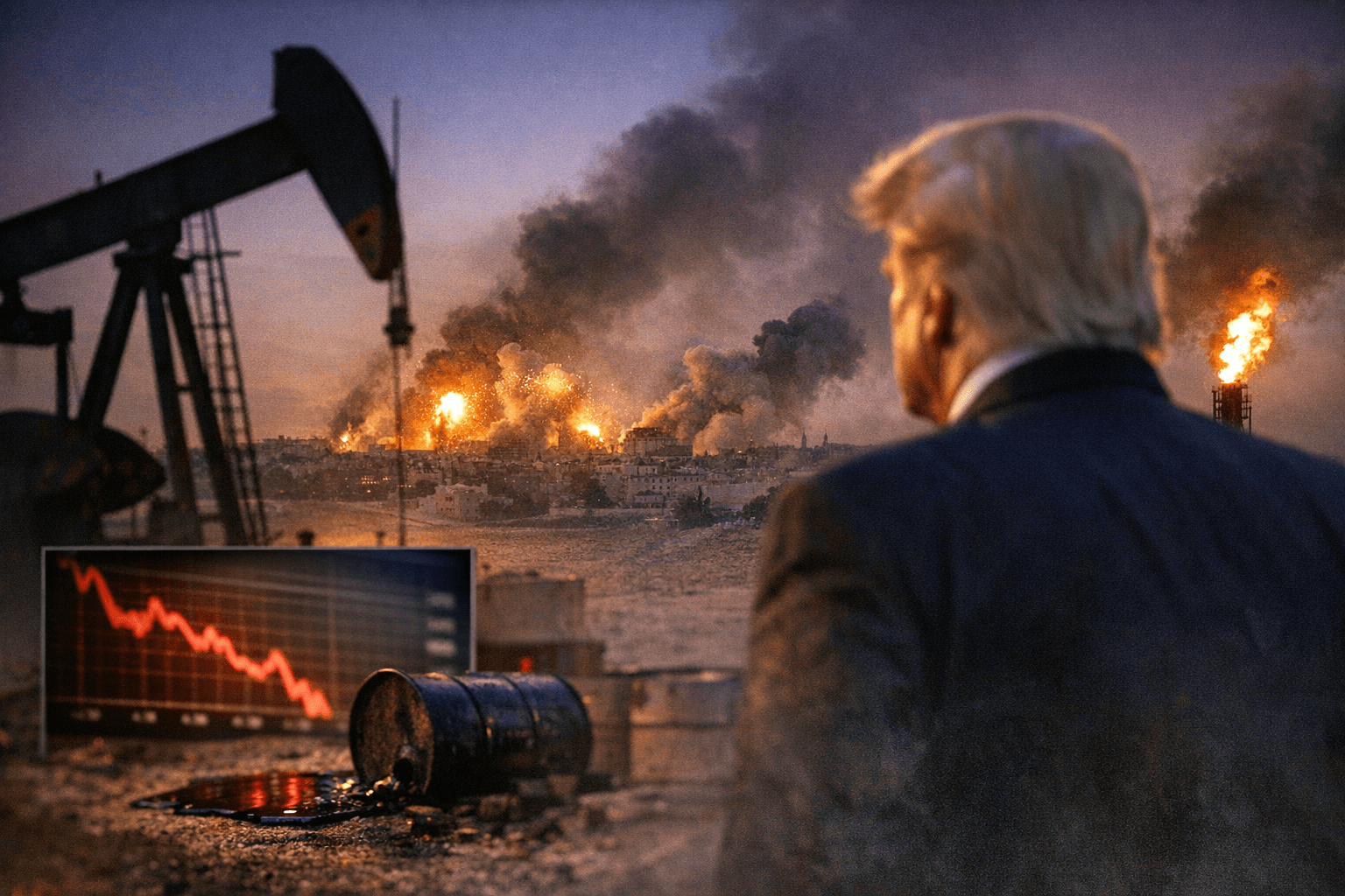 Oil Prices Drop 6% as Trump Peace Plan Targets Middle East War