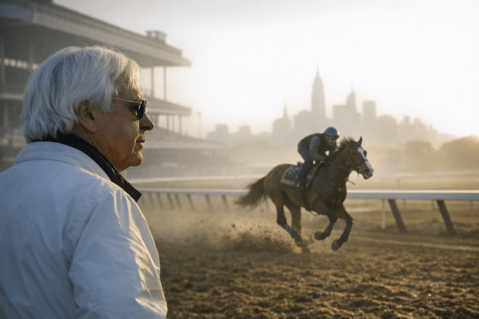 Baffert Points Buetane Toward Wood Memorial as Kentucky Derby Prep