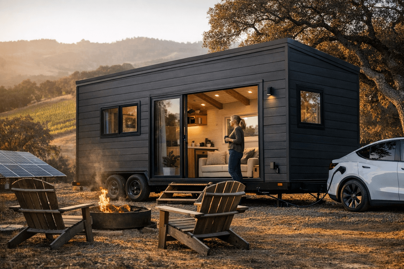 Escape Traveler Unveils 2026 eONE Tiny House With Vaulted Ceilings, Open Layout