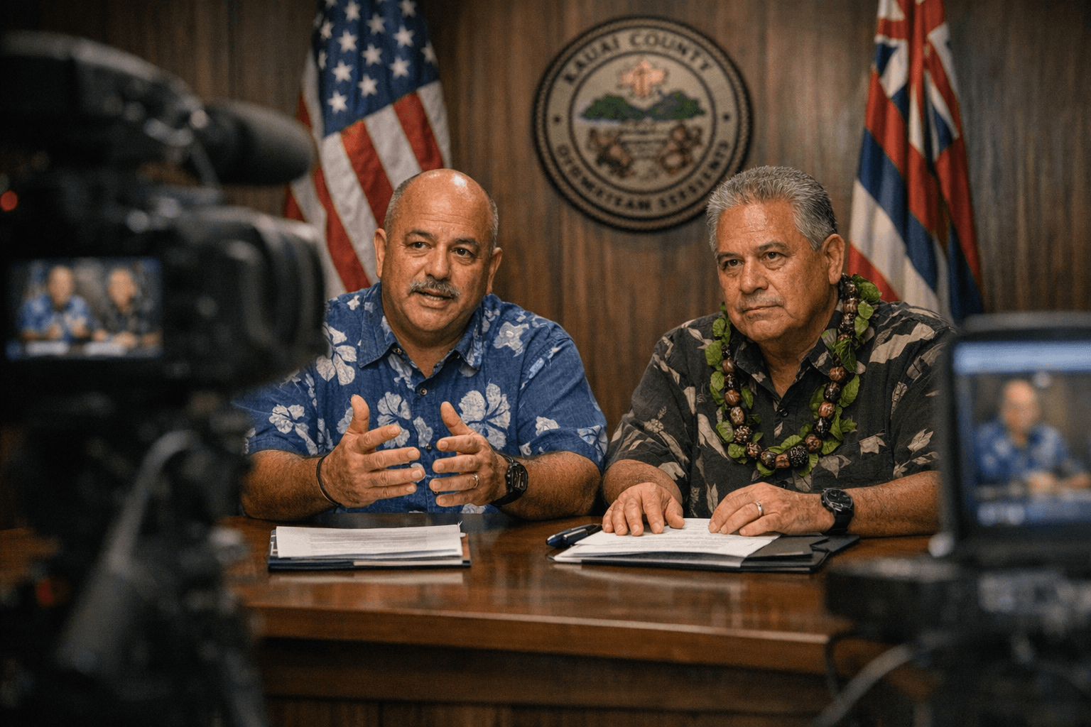 Kauai Council Chair, Vice Chair Recap March 20 Meeting on Video