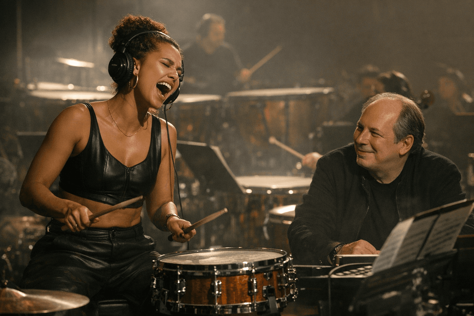 Raye and Hans Zimmer Unite for Percussion-Driven Pop Single "Click Clack Symphony"