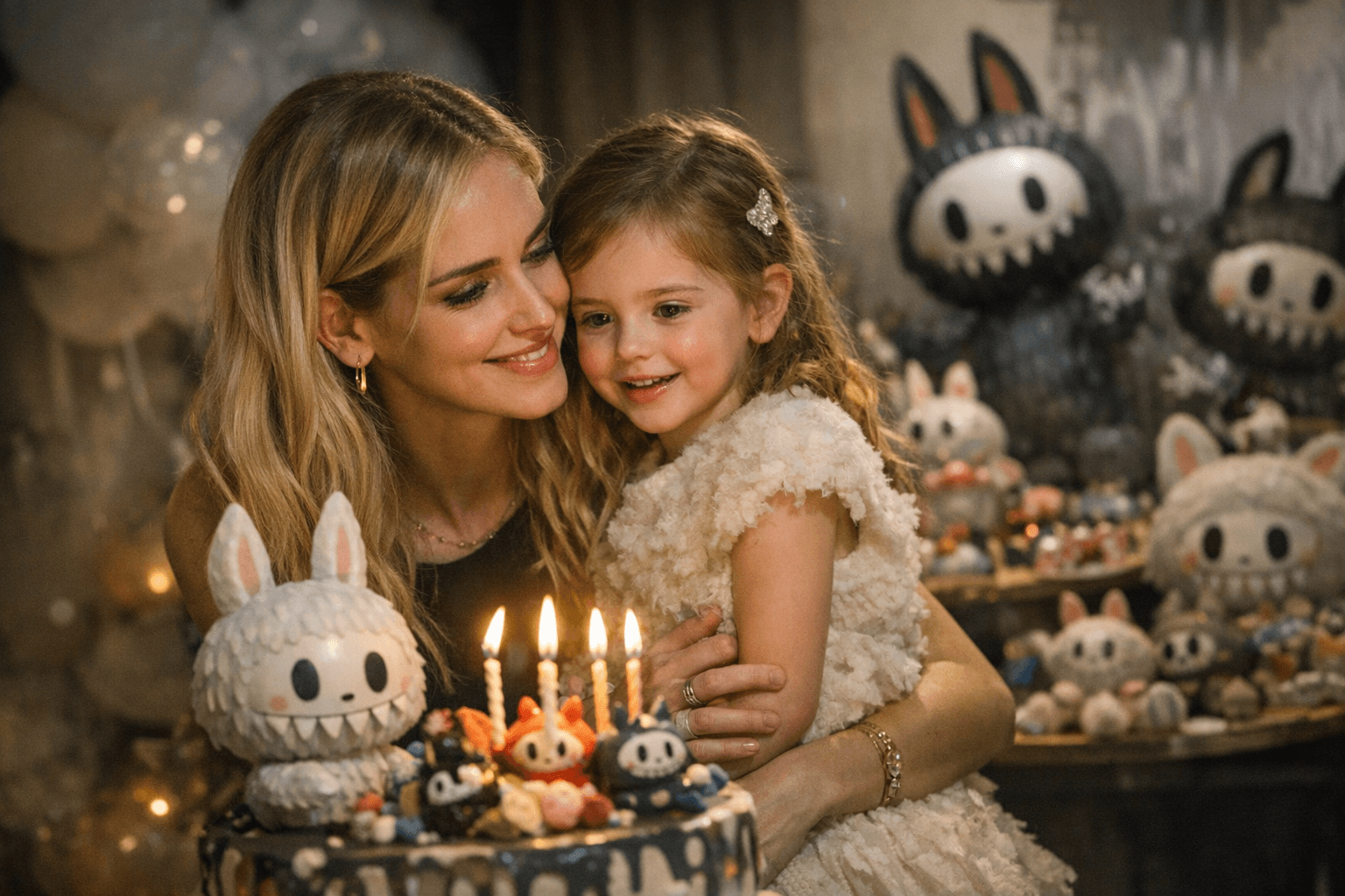 Chiara Ferragni Celebrates Daughter Vittoria's Fifth Birthday With Labubu Party