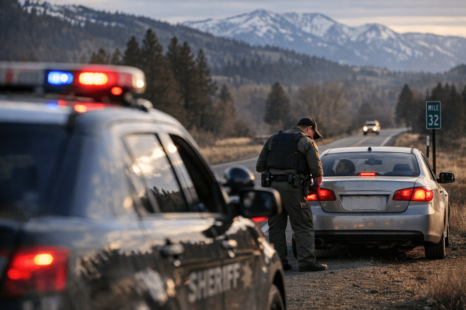 Baker County Sheriff's Office Logs Routine Traffic Stops Across County Roads