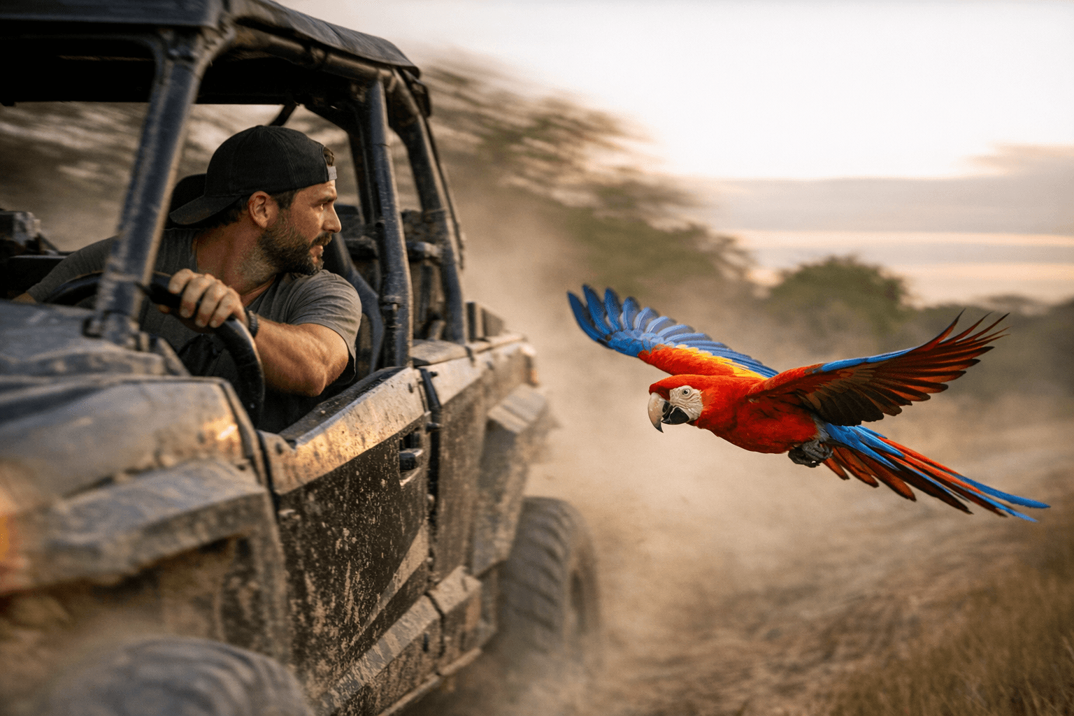 Austin Sanctuary Trainer Wows Viewers With Stunning Macaw Freeflight Techniques