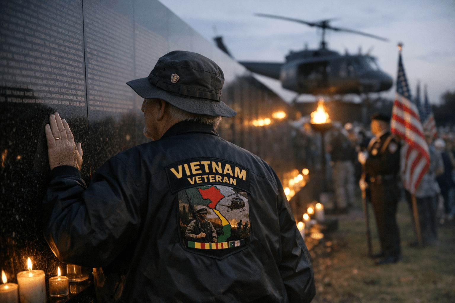 Allen Hosts State's Largest Vietnam War Veterans Memorial Tribute