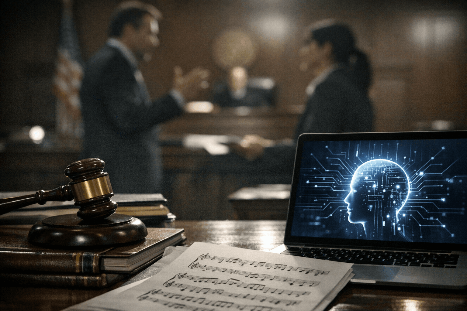 Music Publishers Ask Court to Reject Anthropic's Copyright Defenses Over AI Lyrics Use