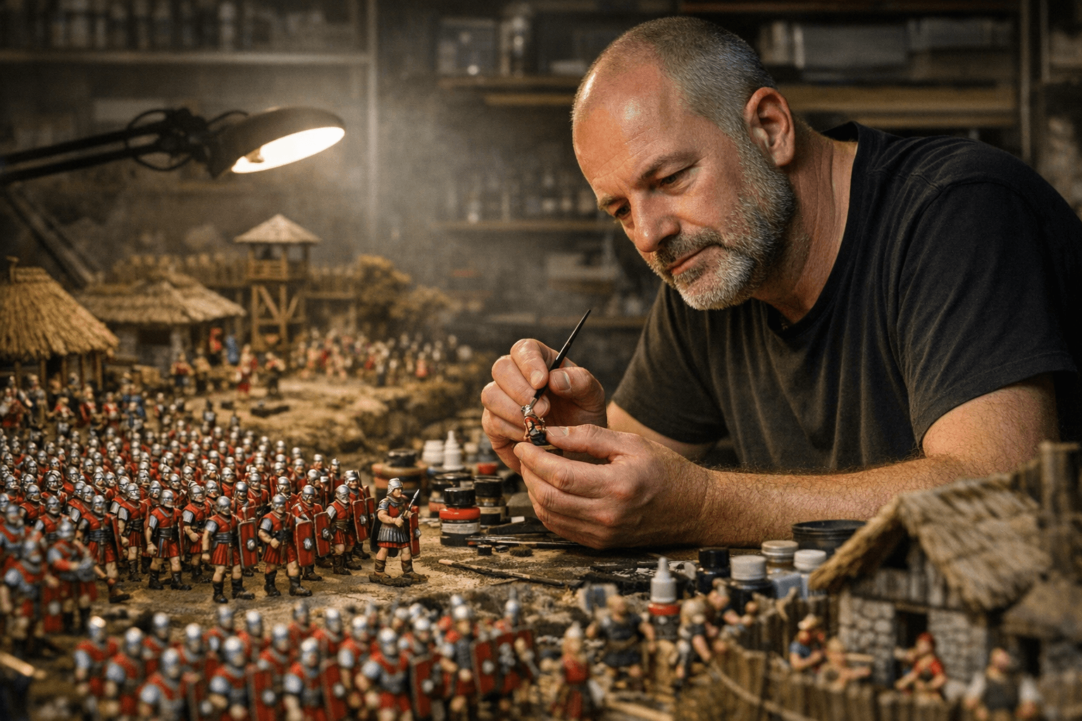 Hobbyist Remco de Groot Breathes New Life Into Retro Plastic Miniatures