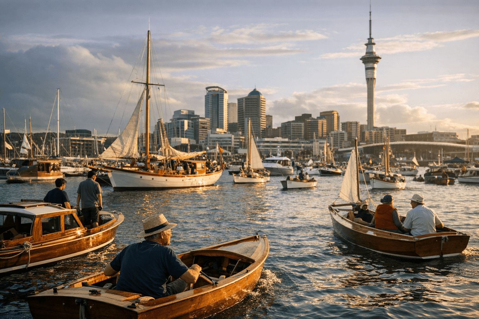 Auckland Wooden Boat Festival 2026 Showcases 200 Home-Built and Restored Craft