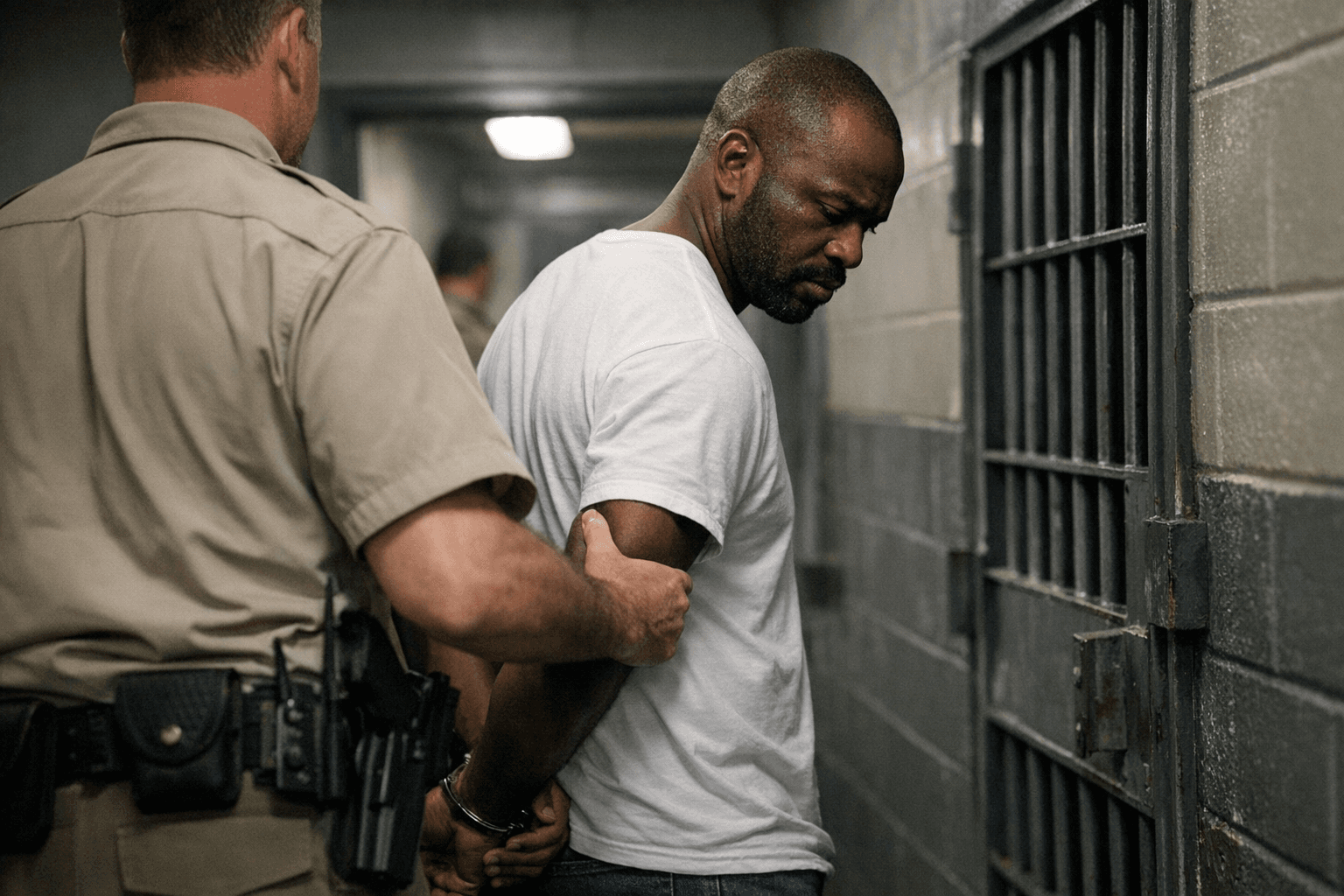 Lexa Man, 38, Booked at Phillips County Detention Center on Battery Charge