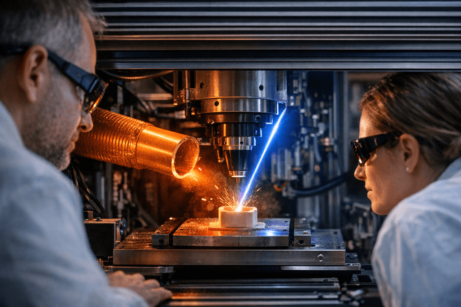 Microwave-Laser Hybrid System Cuts 3D Printed Ceramic Porosity by 85%
