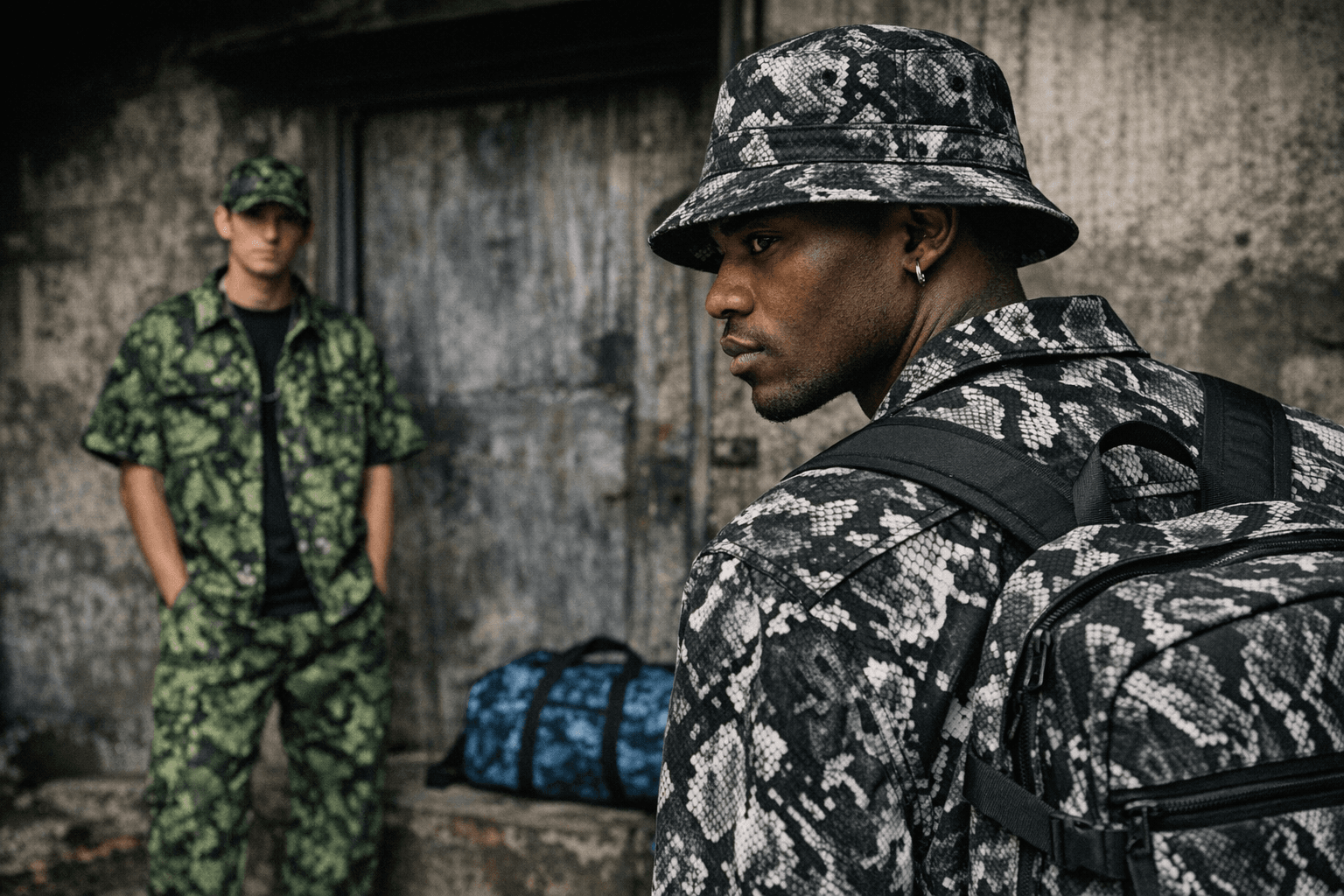 Carhartt WIP SS26 Delivery Two Debuts Bold Camo Snake Print