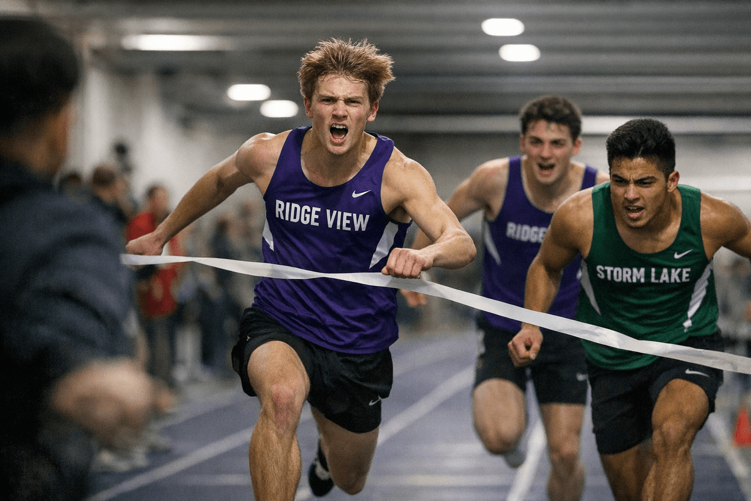 Ridge View Athletes Shine at BVU Elite Indoor Track Meet