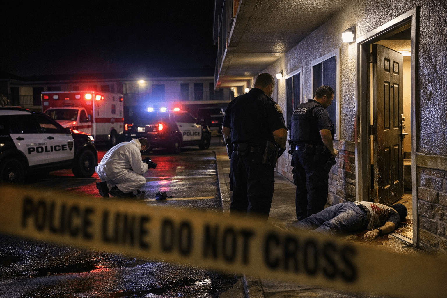 Doorway Dispute at Northwest Houston Motel Leaves One Dead, One Wounded