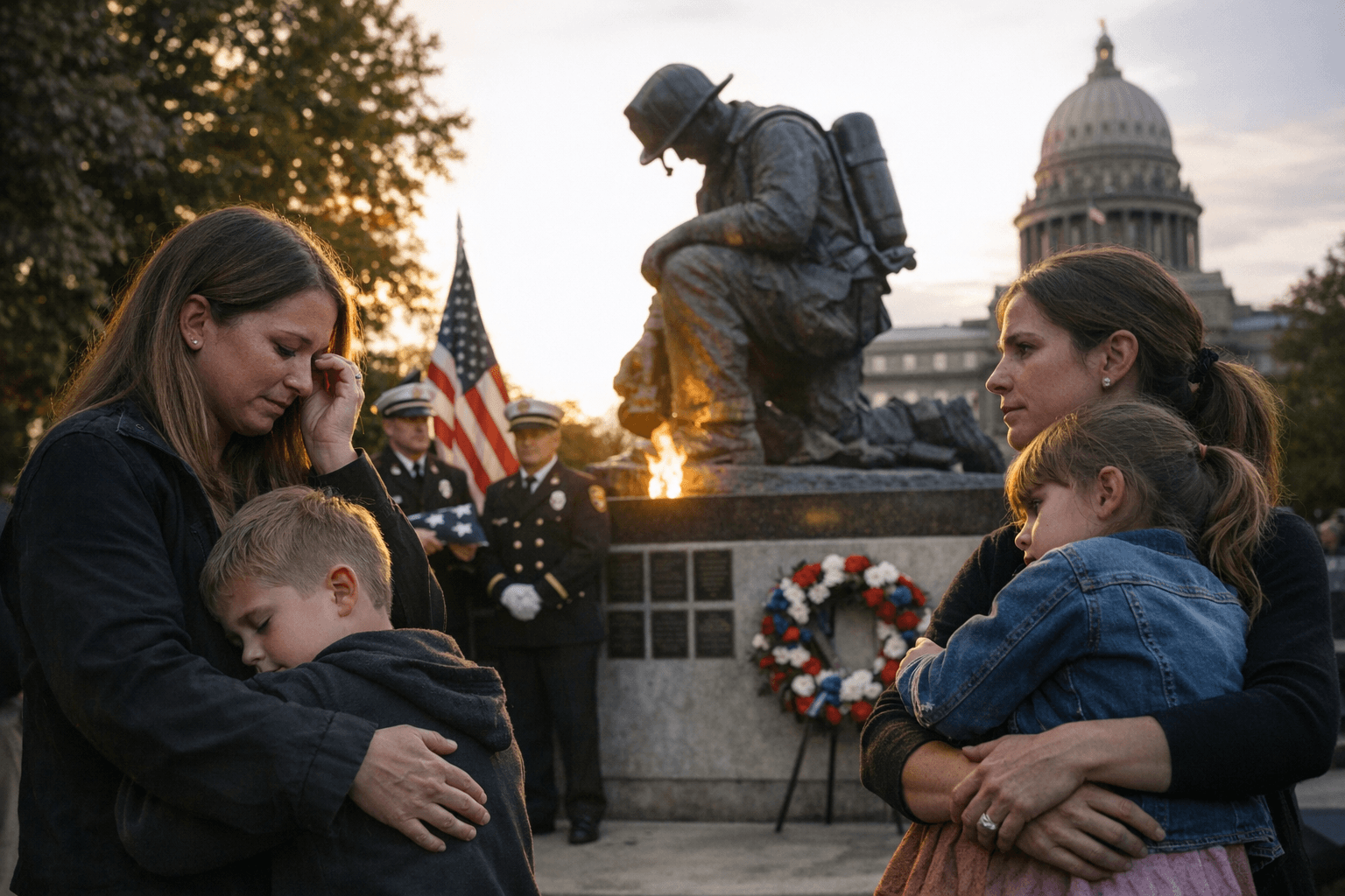 Idaho Law Guarantees $500,000, Annual Pension for Fallen First Responder Families