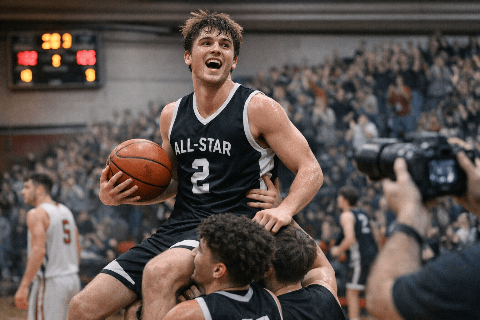 Coeur d'Alene's Symons Scores 27, Earns MVP in Idaho All-Star Game