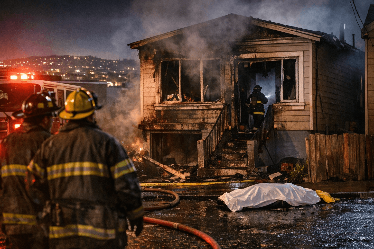 One Person Dead After One-Alarm House Fire in Portola Neighborhood
