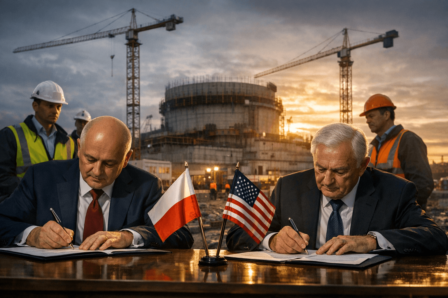 Poland's PEJ Signs Amendment to Advance First Nuclear Power Station Construction