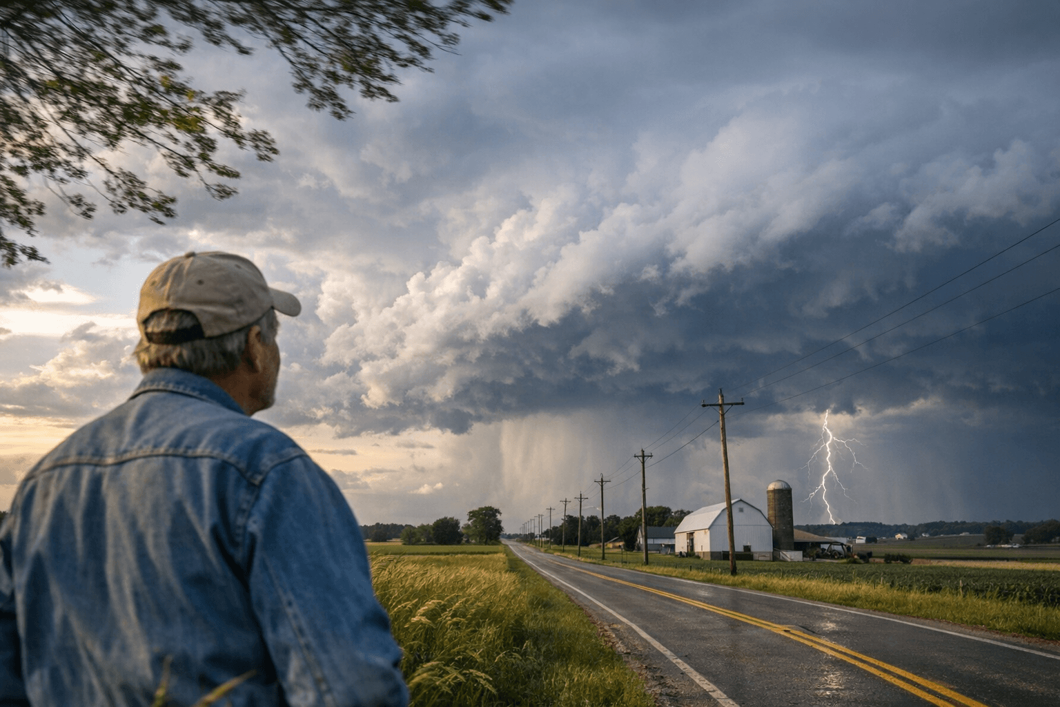 Holmes County Forecast Calls for Breezy Conditions, Possible Afternoon Thunderstorm