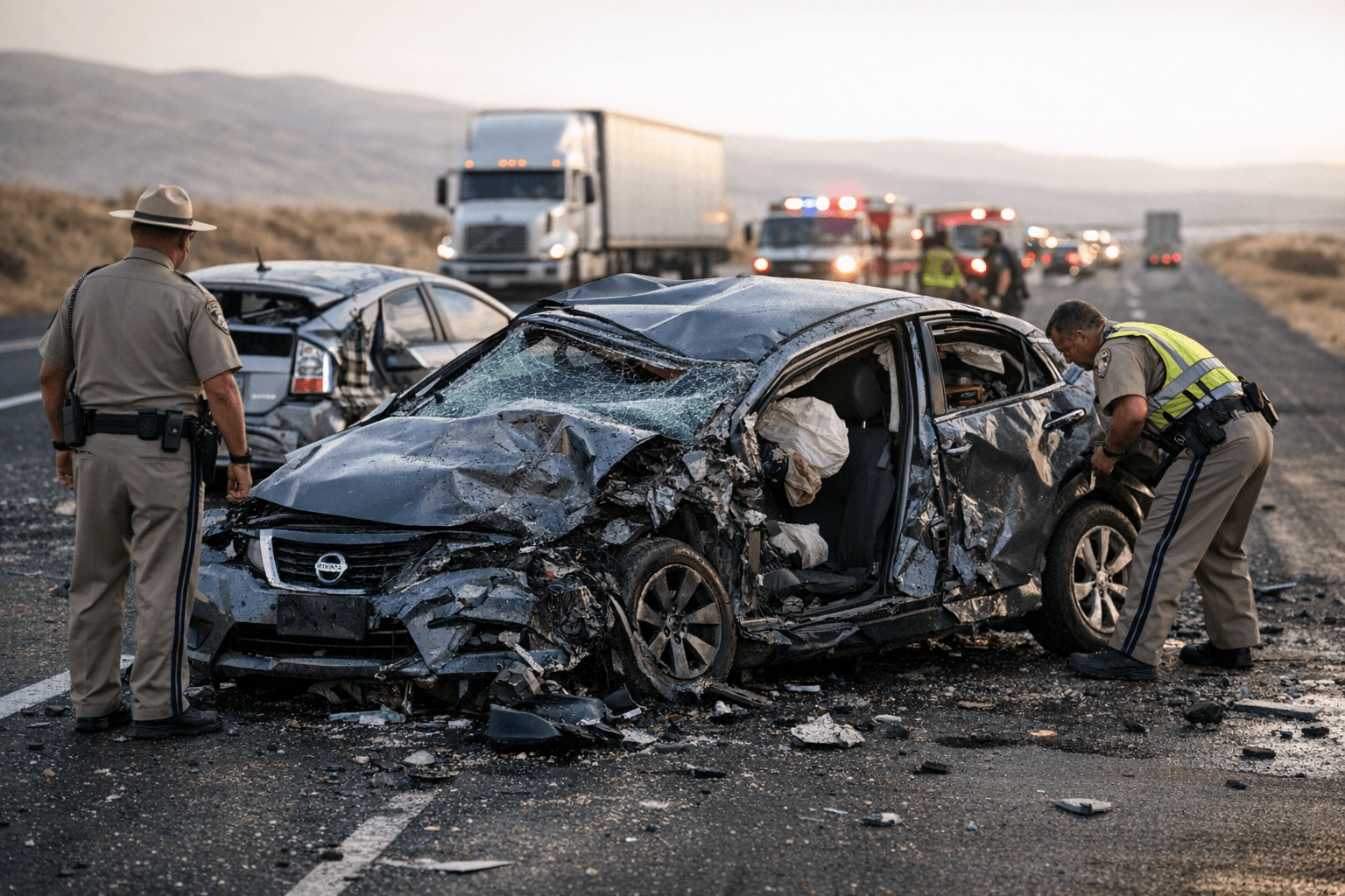Las Vegas Man Killed in Multi-Vehicle Crash on I-5 Near Coalinga