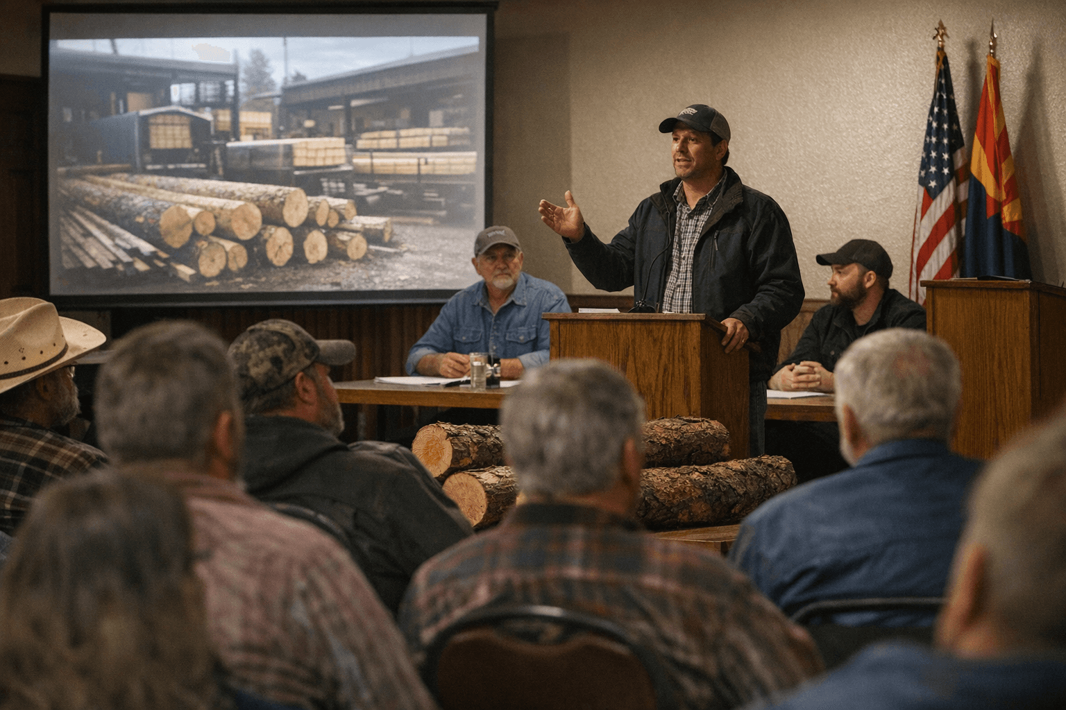 Eagar Hosts WoodSyn Public Information Session at Town Hall March 25
